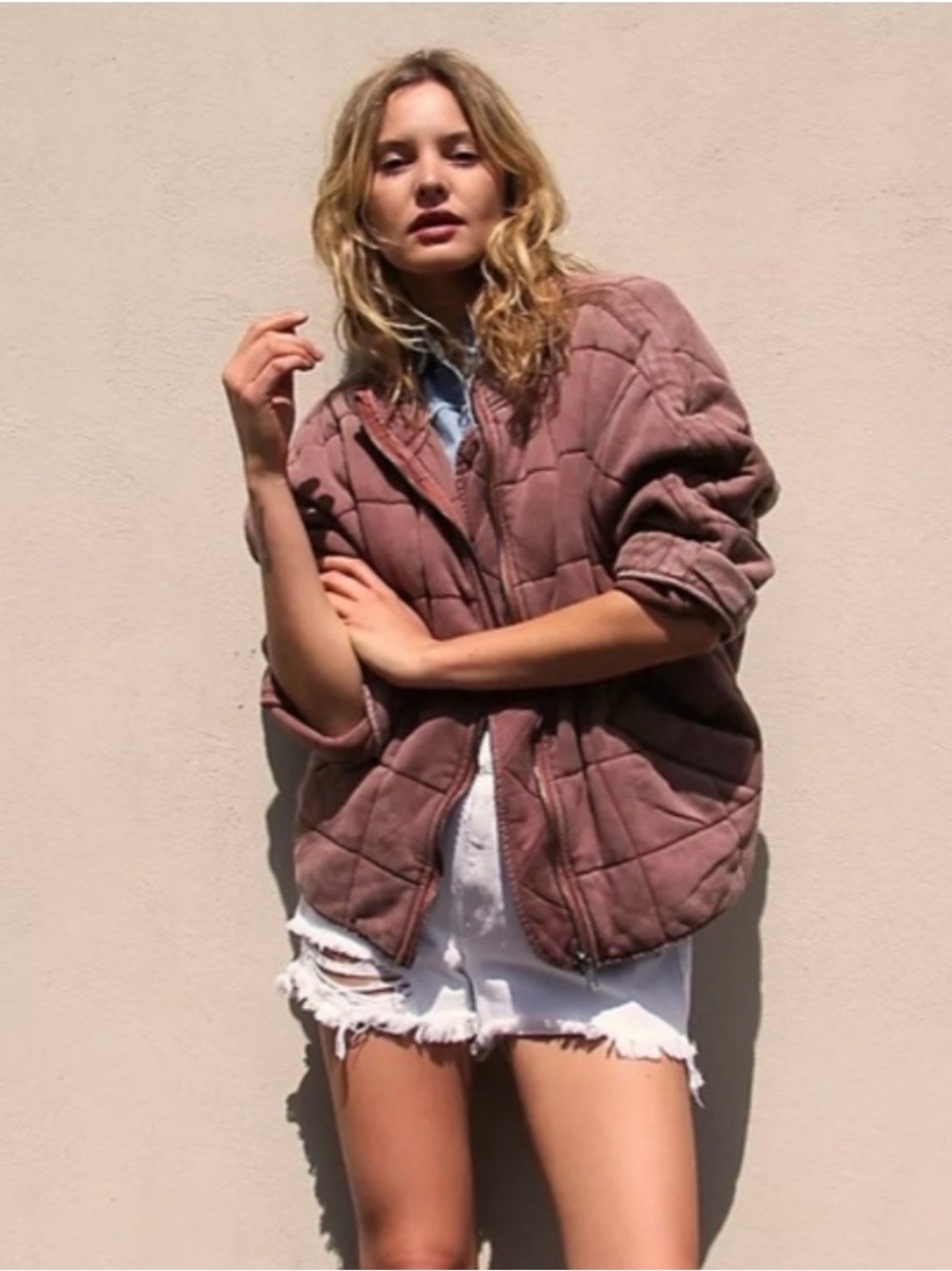 ✨Free People✨ Quilted Dolman Jacket - XS - Picture 4 of 5